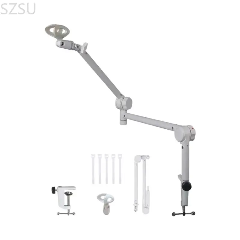 SZSU Microphone Arm Stand Half Circular Management Feature Cable Planner