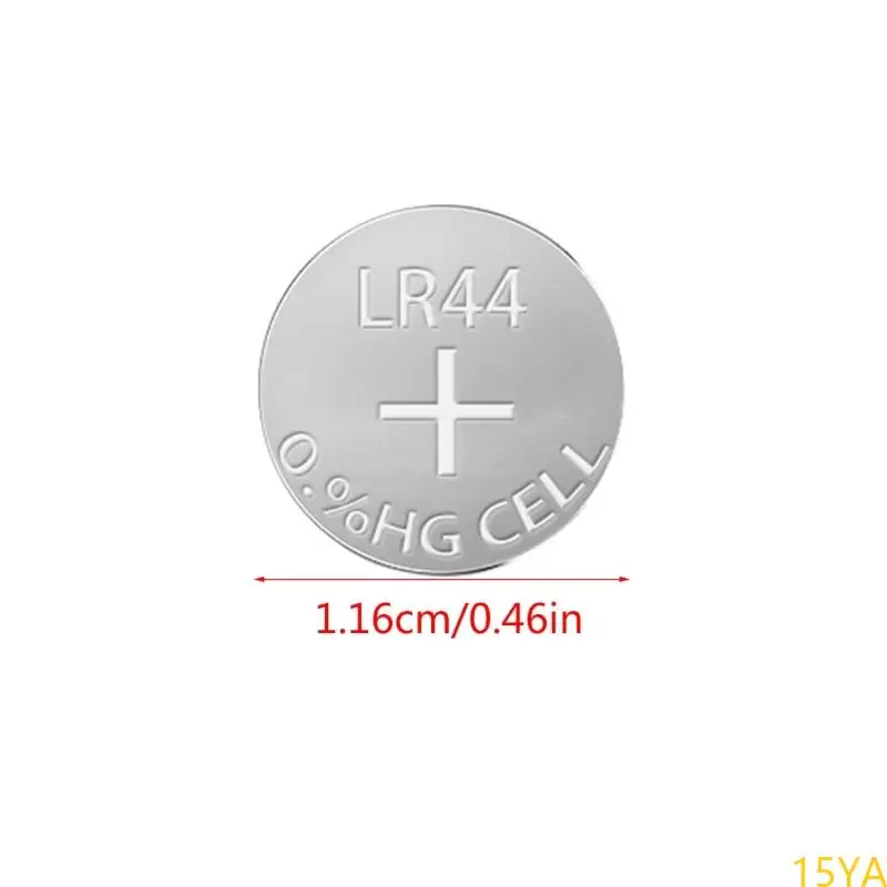 15YA AG13/L1154/LR44 Button Cell Battery Lithium Battery for Watches, Calculators,