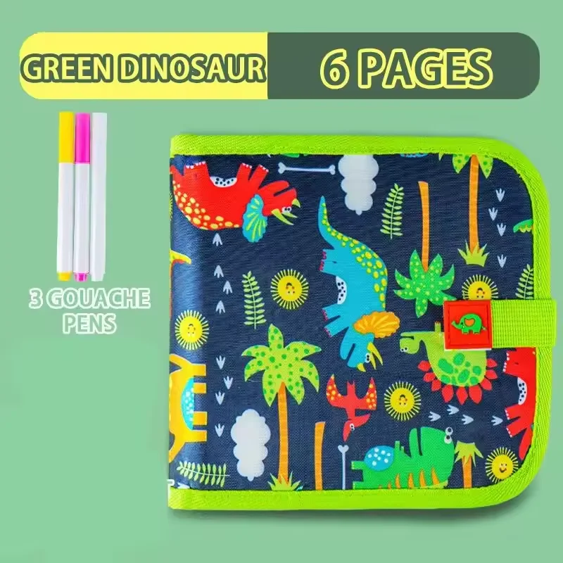 Gekleurd Graffiti Boek Kinderen Tekentafel Magische Wisser Tekentafel Kinderen Graffiti Bord Kunst Kantoor Educatie Tekenspeelgoed