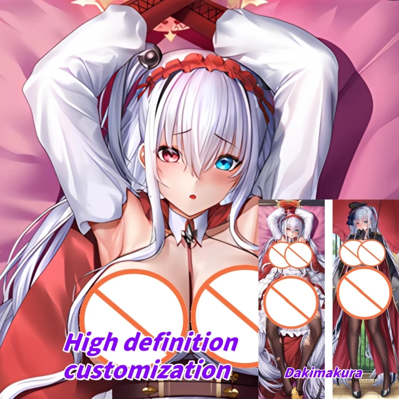 

Dakimakura Anime Azur Lane Elbing Double-sided Print Of Life-size Body Pillowcase Gifts Can be Customized