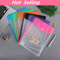 A4 Files Binder Folders Organizer 11 Holes Expandable Binder Pocket Envelope File Folders Perforated Pockets Plastic Waterproof