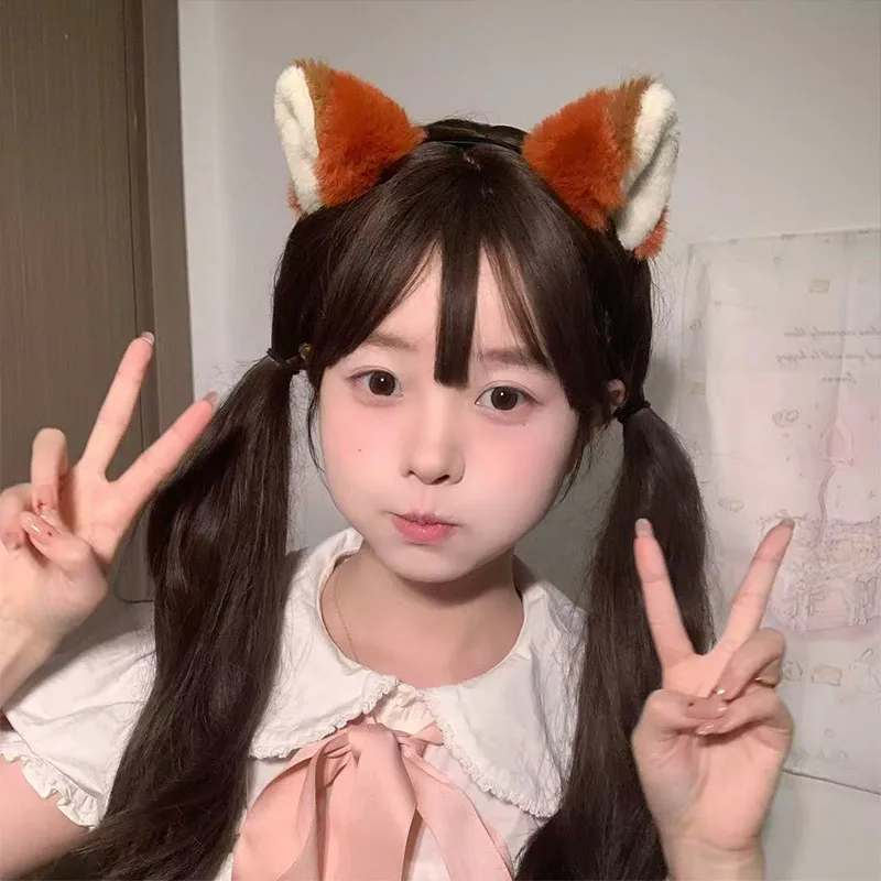 Fox Ears Headband For Women Plush Furry Animal Ears Hair Hoop Cosplay Costume Accessory For Halloween Party Anime & Daily 2026 view 2