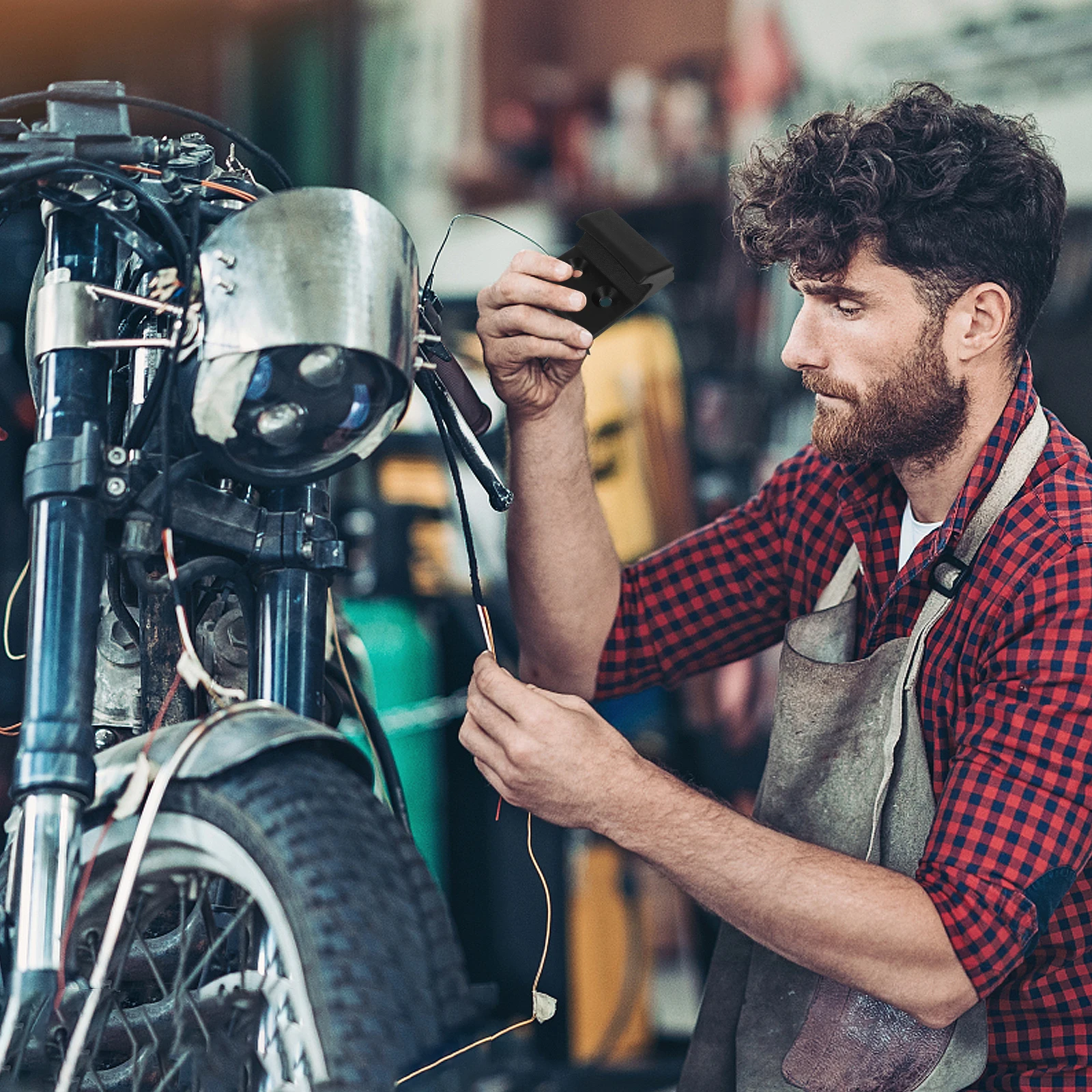 

4pcs Changer Accessories Motorcycle Tire Demount Tool Reusable Tire Demount Jaw Protector Nylon Material Durable Vehicle Wheel