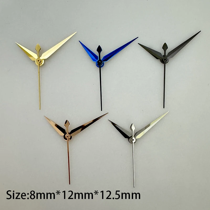 Высококачественные модифицированные стрелки часов с мечом, золото/серебро/пистолет/розовое золото/синие аксессуары для часов для механизма NH35/NH36/4R/7S