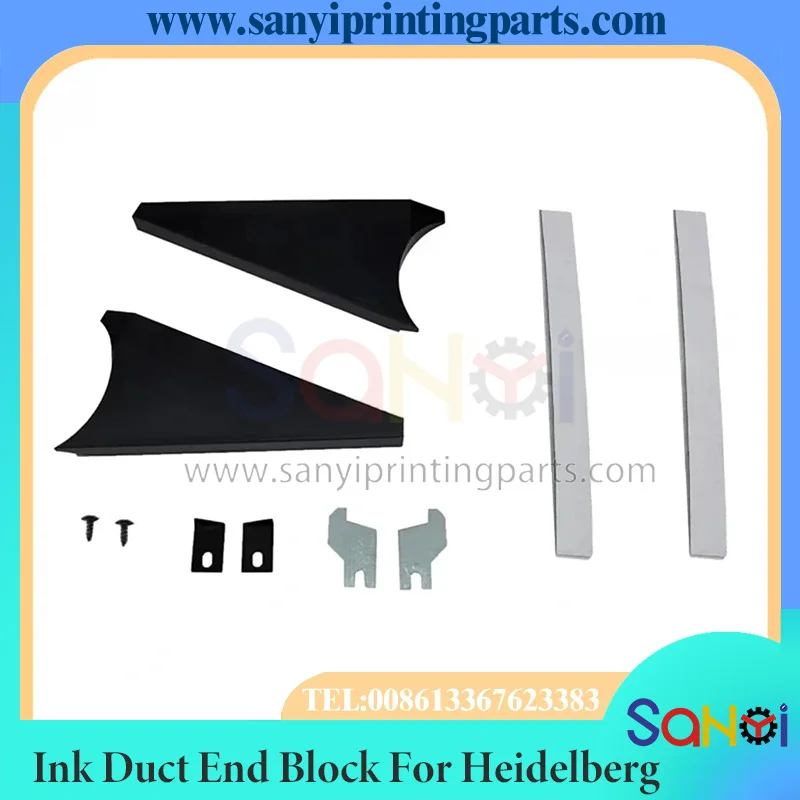 1 Pair 2PCS Ink Duct End Block L2.008.113 MV.025.468/05 MV.050.824 for Heidelberg SM74 XL75 CD74 SM102 CD102