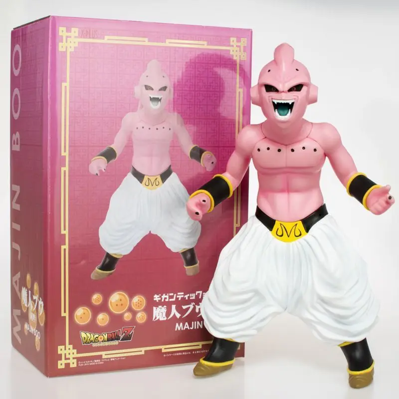 

Dragon Ball Super Saiyan Open The Mouth Big Majin Buu Standing Posture Statue PVC Action Figure Collectible Model Toy Boxed