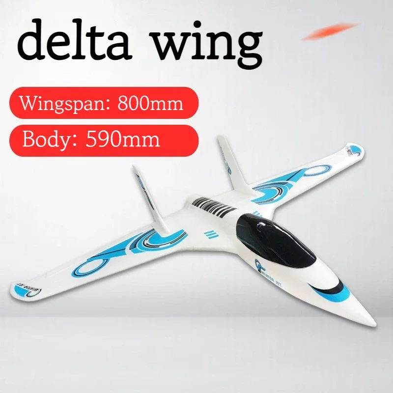 

Novice Aircraft Model Fixed Wing Whiteboard Racing Delta Wing Easy To Play Crash Resistant Epo Aircraft Easy To Understand Gift