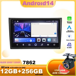 Android14 10 inch For Volvo XC90 2004 - 2013 Car Radio Navigation Multimedia Video Player WIFI 4G Wireless Carplay GPS