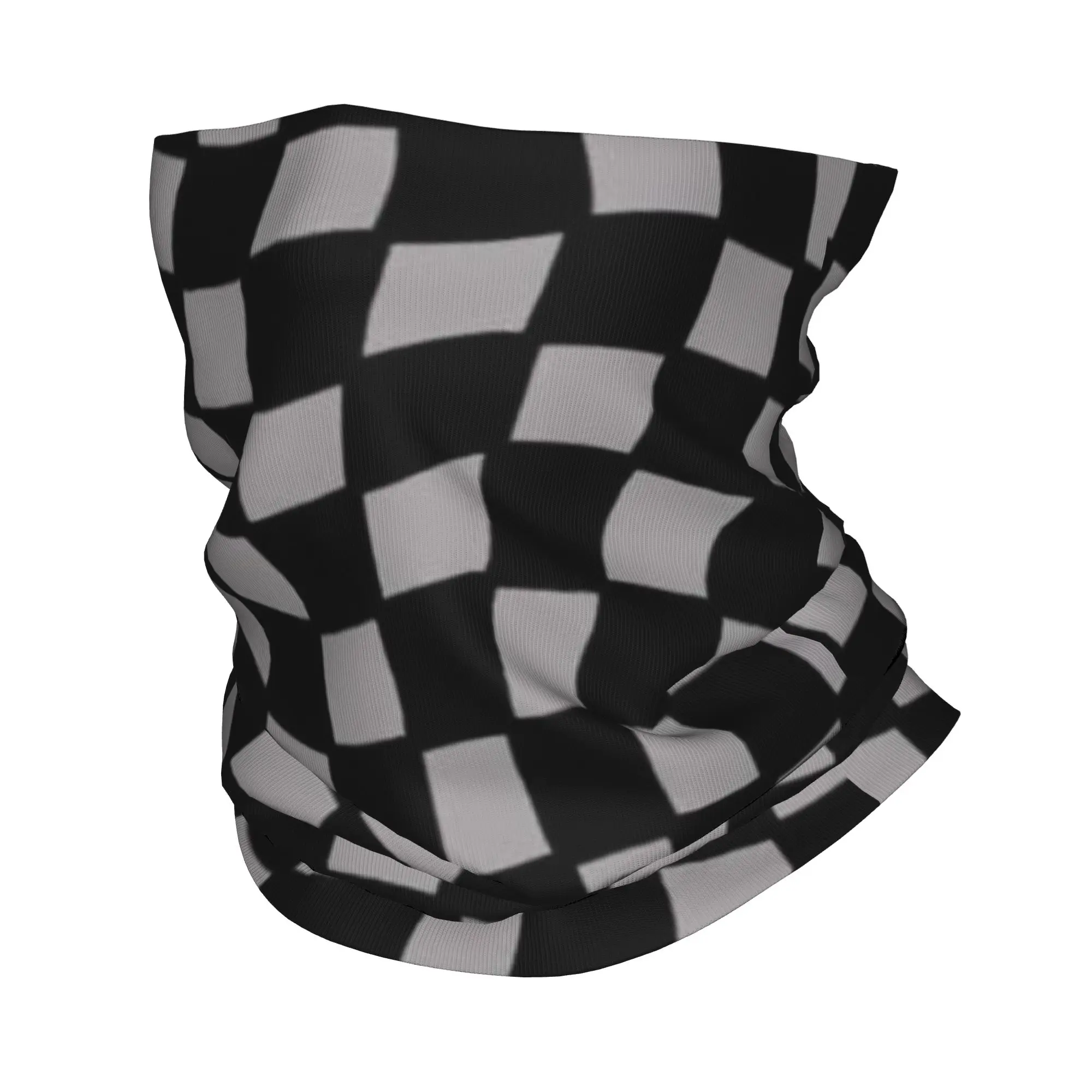 

Check Pattern (4) Bandana Gaiter Club Checkerboard Wrap Scarf Hiking Adult Winter Neckerchief