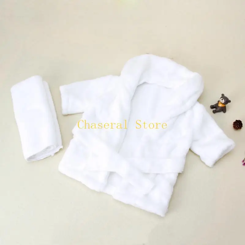 E7CE Baby Photo Robe Photography Clothing For Baby Newborn Bathrobes Wrap view 2