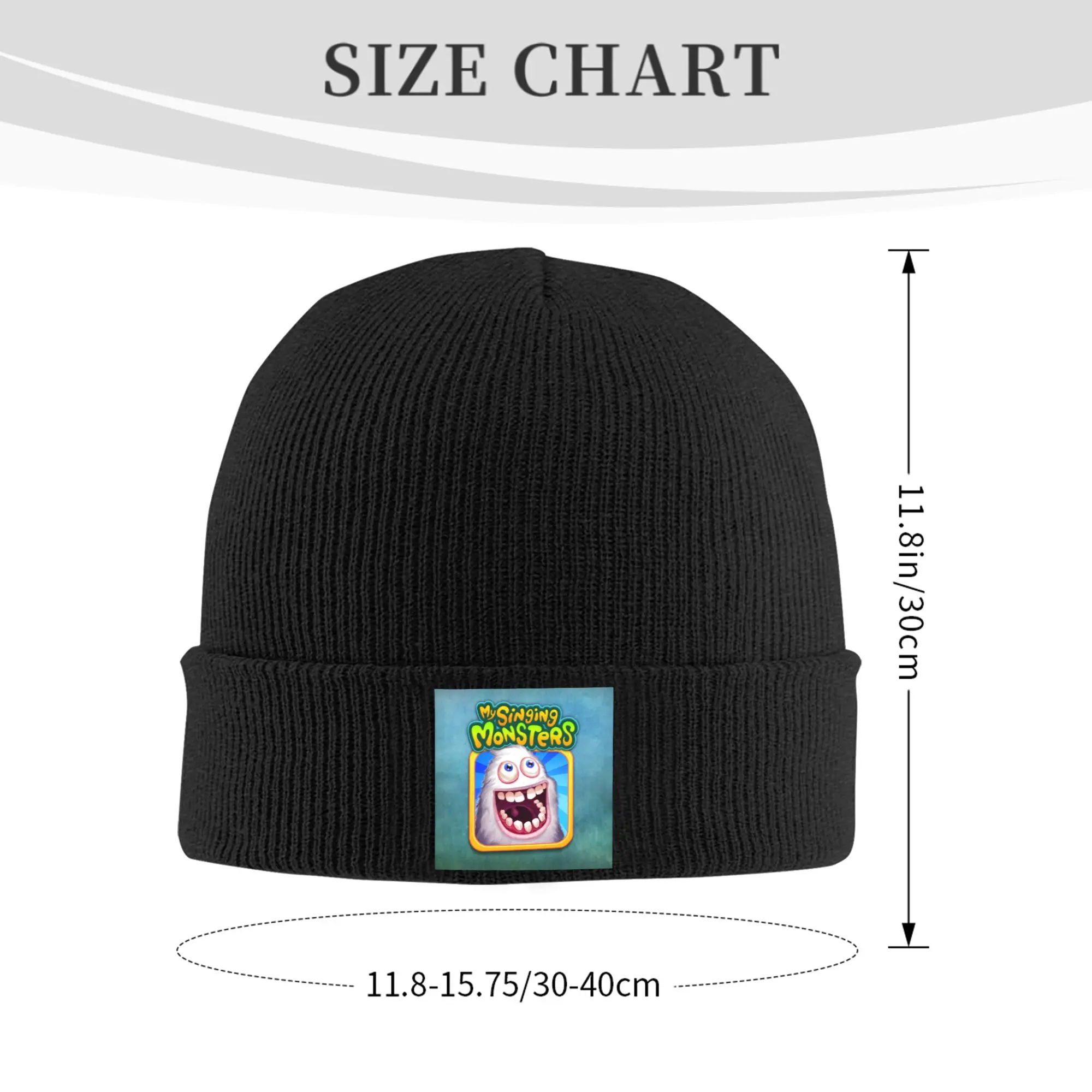My Singing Monsters Bonnet Hats  Fashion Knit Hat For Men Women Autumn Winter Warm Cartoon Anime Game Skullies Beanies Caps