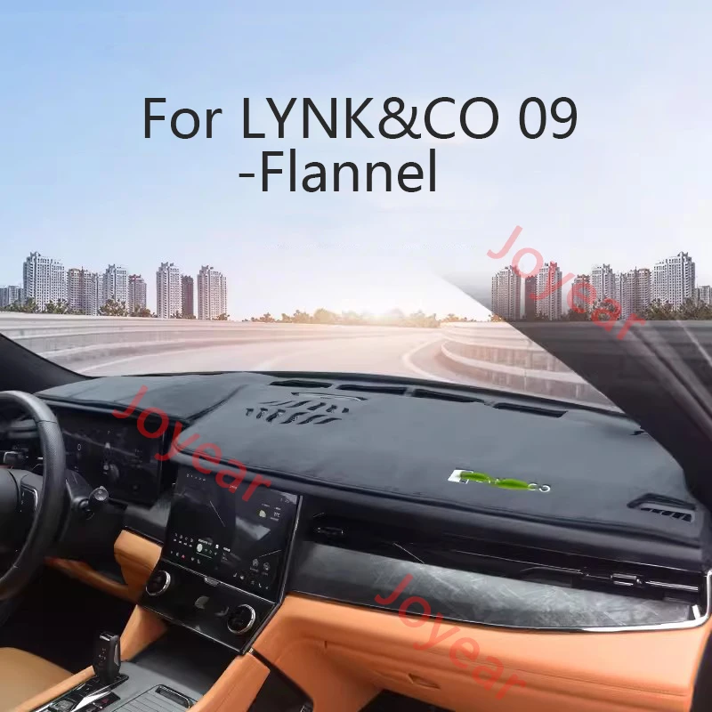 

For LYNK&CO 09 Car Dashboard Light Cushion Center Console Sunblock Protection Anti-slip Pad Car Interior Modification Supplies