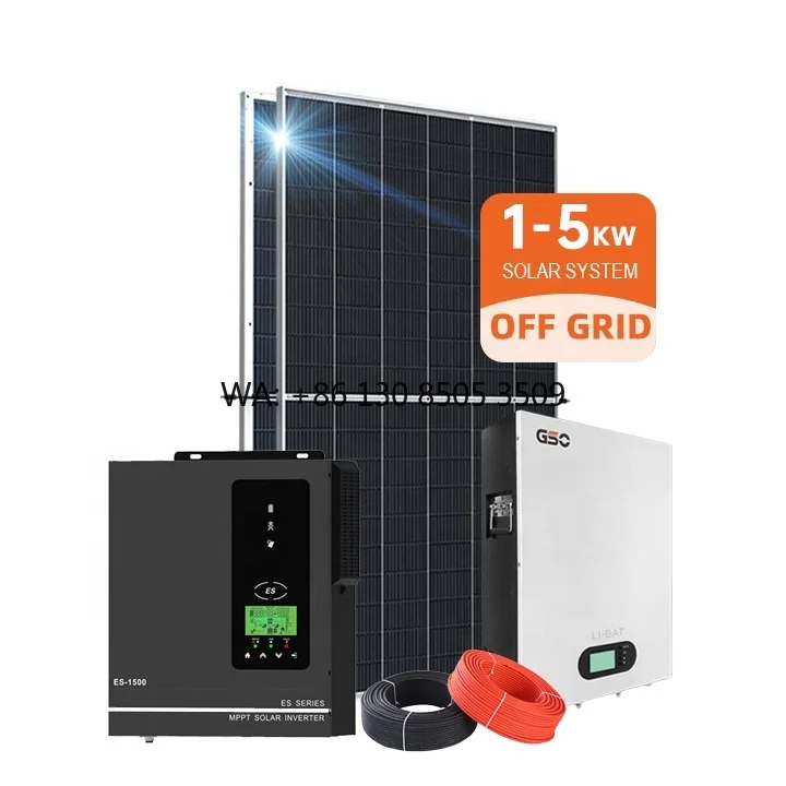 

Nigeria Home Use 5KW Solar Power System Solar Panels 5000W Complete Kit Lithium Ion MPPT Roof Mounting Solar System 10 Years