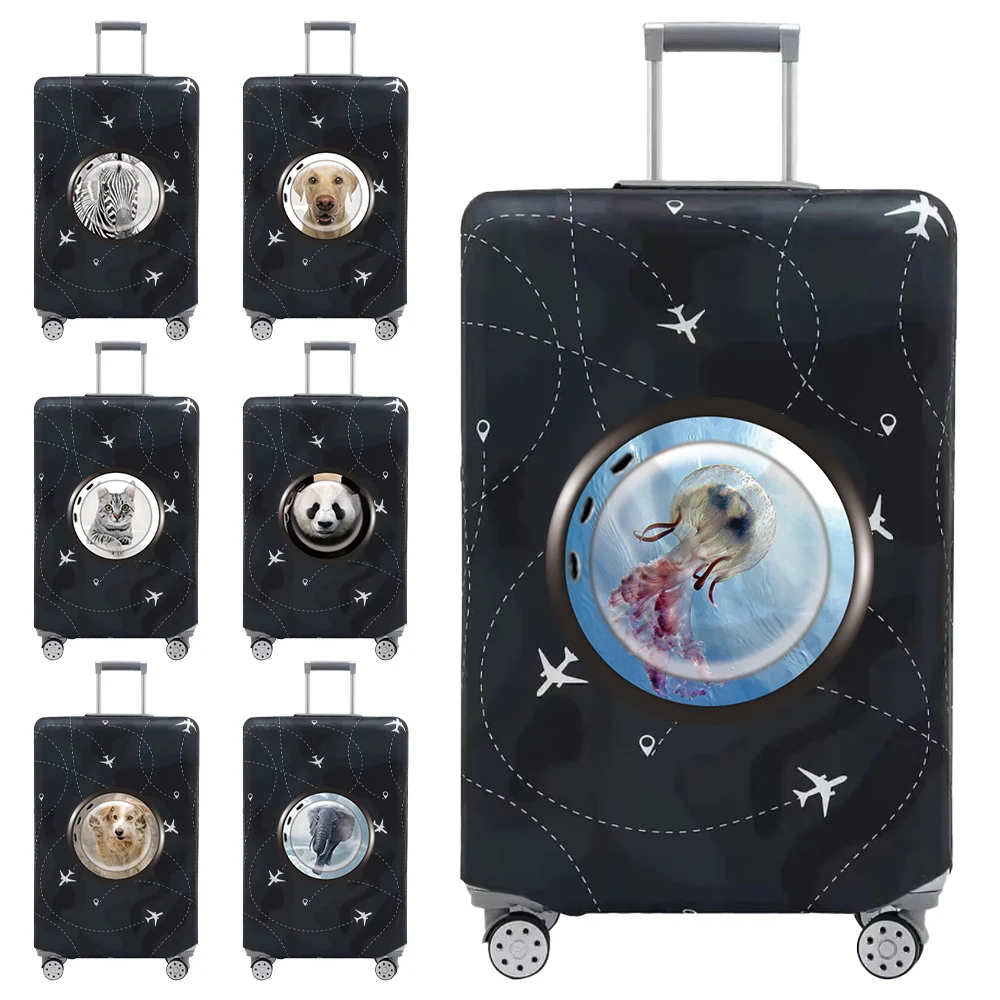 

Travel Bag Dust Cover Elastic Dust Cover Travel Bag Dust Animal Series 18-32 Inches Wear-resistant Multiple Styles
