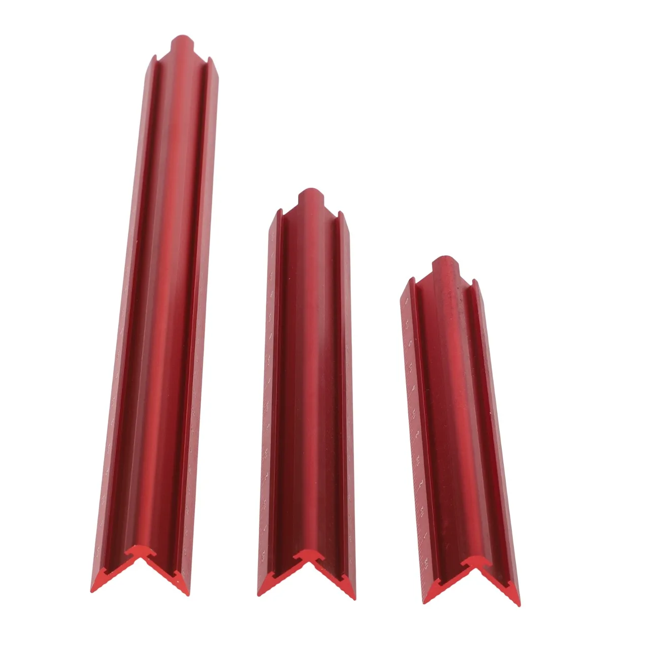 Multi-functional Measuring Tool 200mm Aluminum Edge Rule Multi-functional Tool Optional Measurement Stops Repetitive Marking