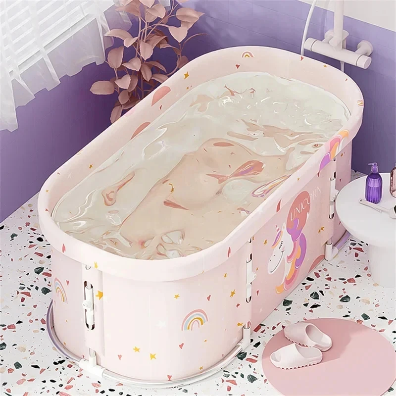 Household Foldable Bathtubs for Adults Full Body Sauna Spa Steaming Shower Portable Bathtub Small Apartment Bath Artifact M