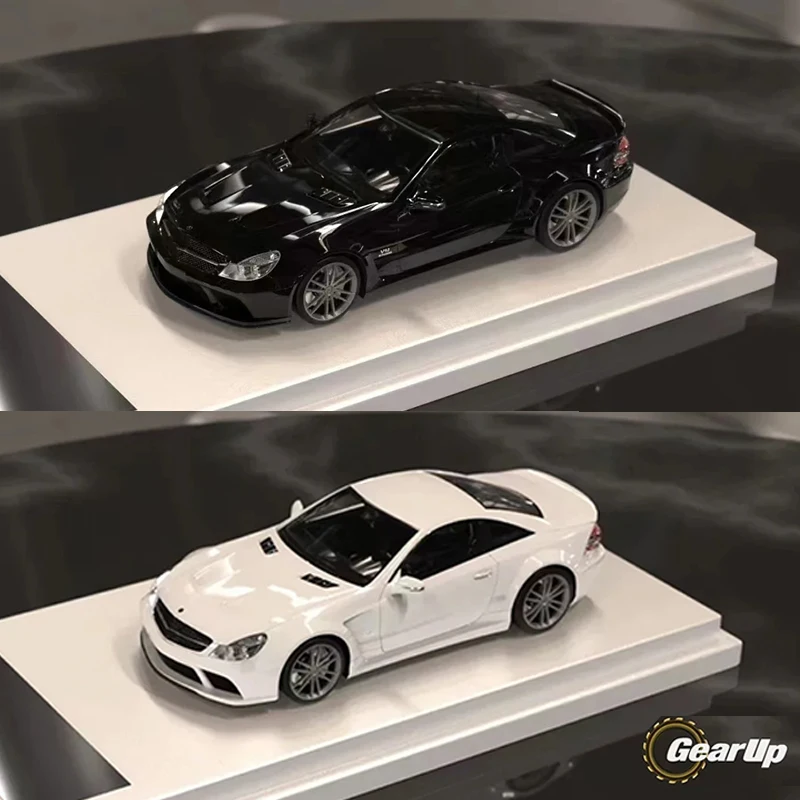 

GUM In Stock 1:64 SL65 Black Series R230 V12 Diorama Car Model Collection Miniature Toy Gear Up