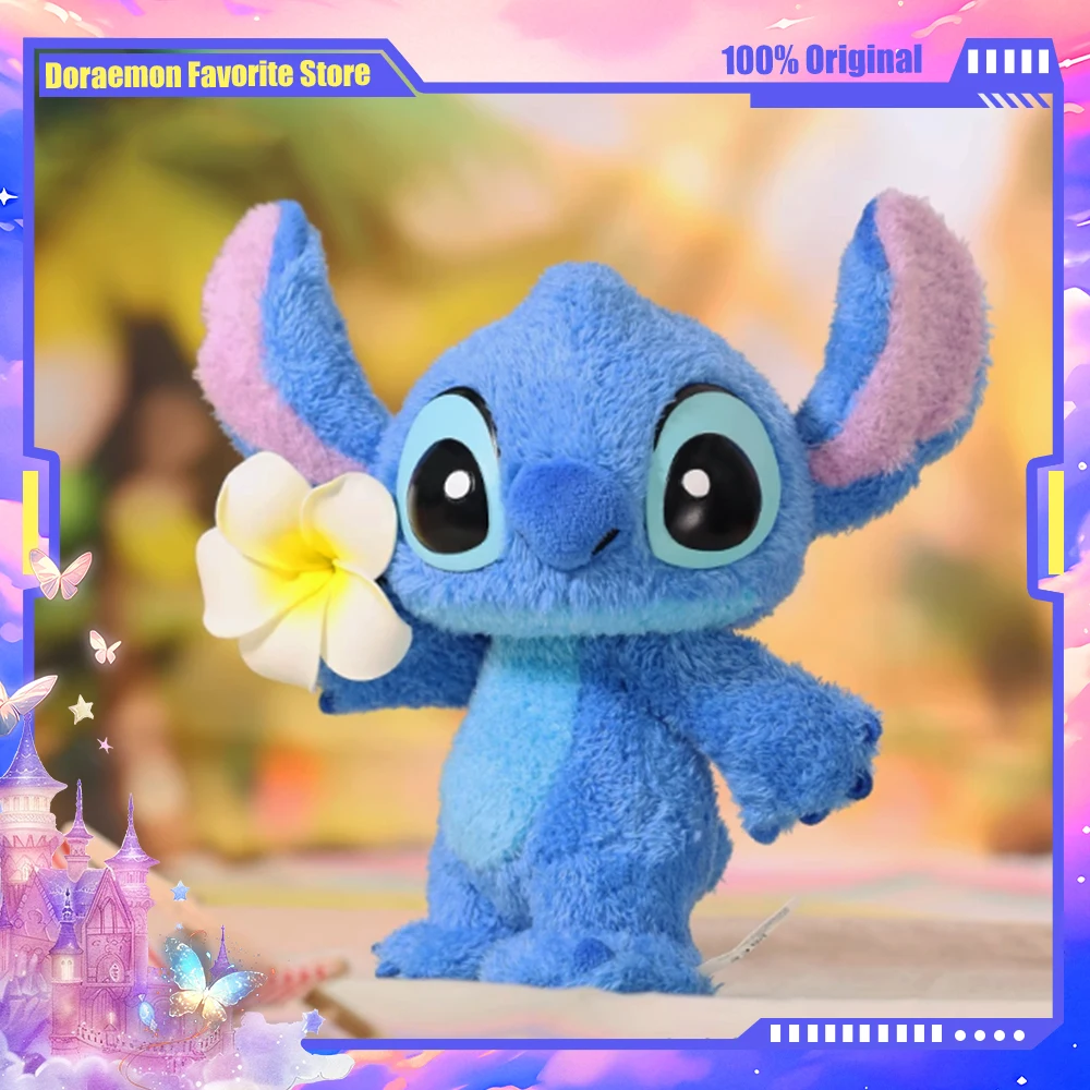 

Disney Stitch Cute Anime Figures Plush Action Figure Collection Model Decoration Ornaments Christmas Limited Edition Toys Gifts