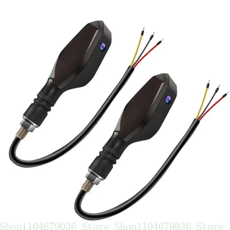 

Upgrades LED Motorcycle Flowing Projection Lights Waterproof Projection Lamps ABS Perfect for City Rides & Gatherings