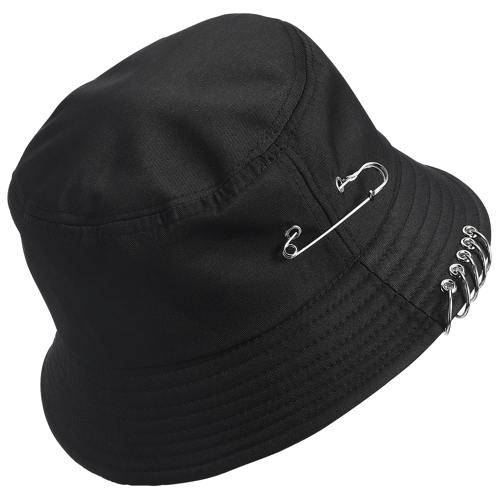 

Unisex Lightweight Bucket Hats Black White Pink Color Options Perfect for Summer Outdoor Sun Protection Foldable Travel Friendly