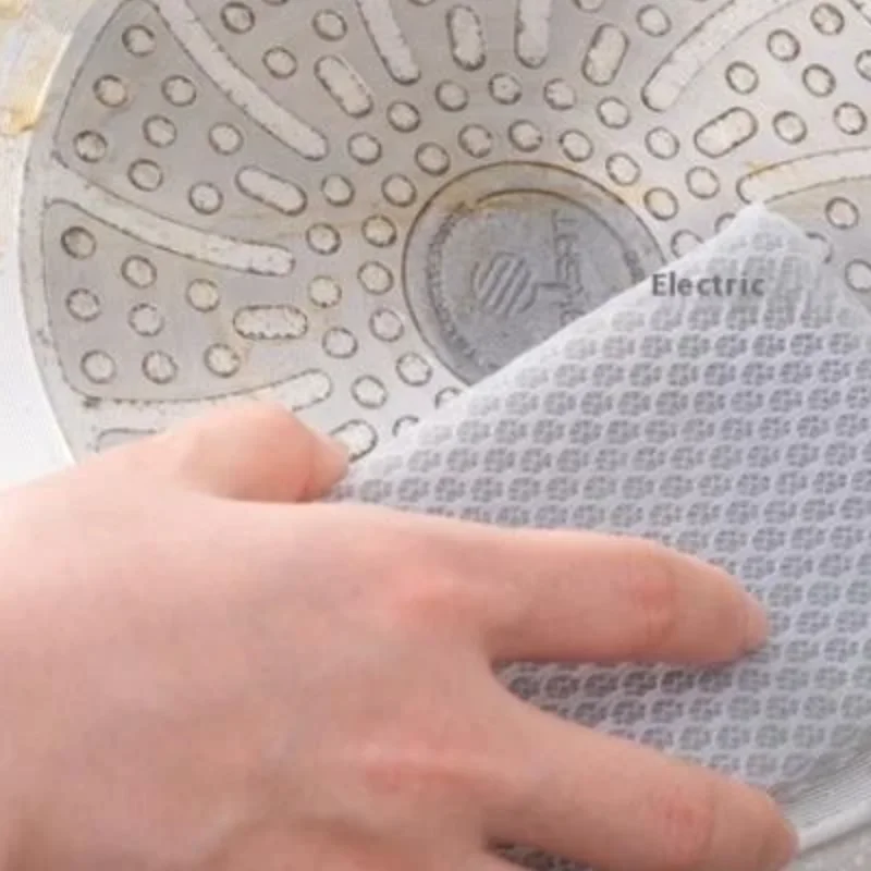 Dish Sponge Non Stick Scouring Pad Cleaning Supplies Resilient Net Foaming Easily For Pan Bowl Sponges Scouring