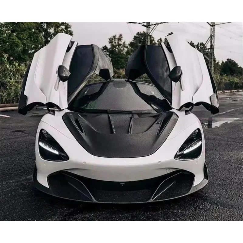 

Для 720S 2017-2019: Обновленный капот в стиле Dry Carbon Fiber, новый, с крепежными винтами в комплекте