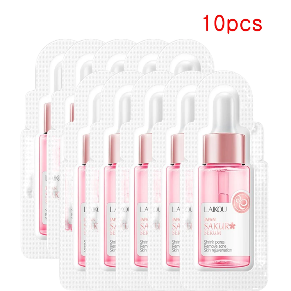 10/20/50pcs Travel size Skin Care Cherry Blossom Face Cream Anti Wrinkle Deep Hydration Face Moisturizer Weightless Water Cream