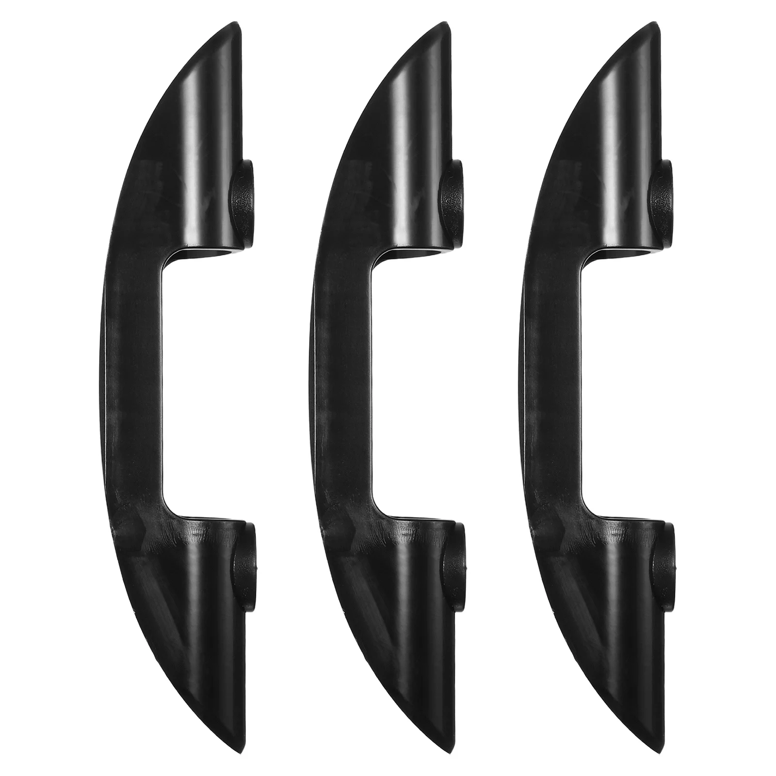 

3Pcs Kayak Paddle Holder Clip Sturdy Deck Mounted Clamp Ergonomic Handle Quick Adjustment Secure Lock Paddle Fixing Buckle