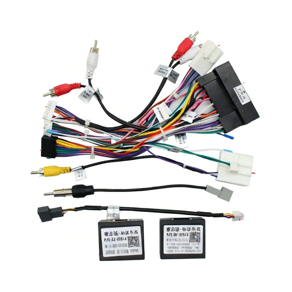 

Если у вашего автомобиля уже есть заводской экран, вам нужно приобрести жгут проводов и CANBUS-декодер отдельно.