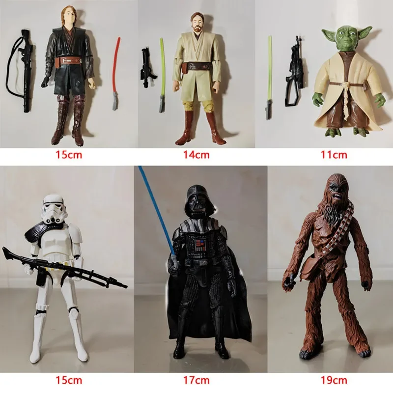 Anime nuevo Star Wars figura de acción juguetes calientes Darth Vader GK modelo muñeca DIY colección conjunta móvil decoración niños Fans regalos
