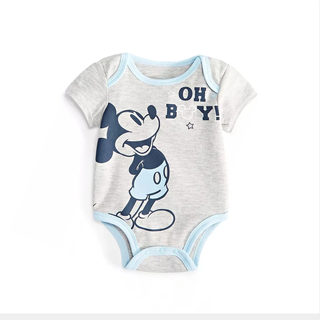 Mickey Mouse Baby Boy Jumpsuits Newborn Baby Rompers Roupas Bebes Infant Clothes Summer Baby Girl One-piece