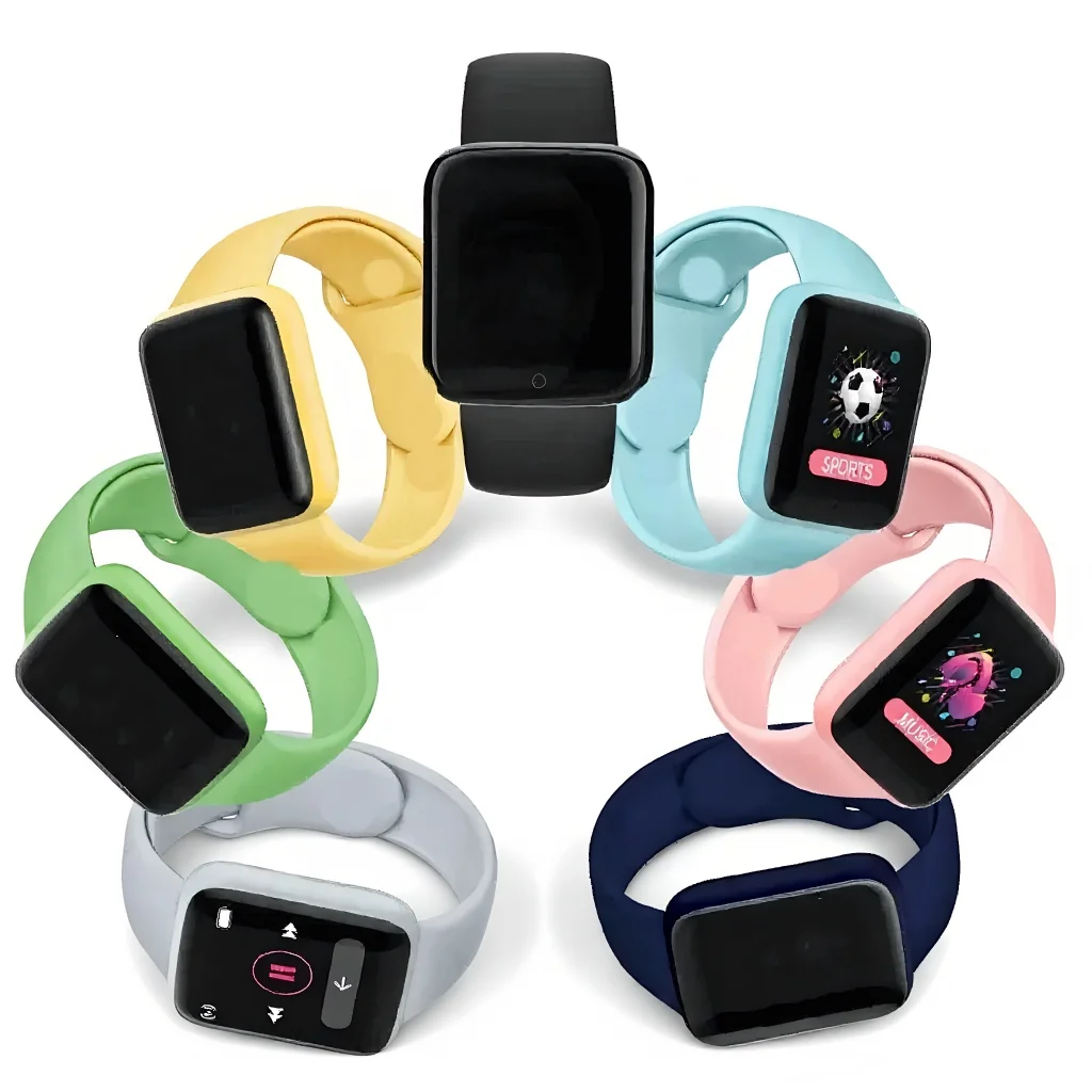 

​ ​ Умные часы серии 7, фитнес-трекер i7/Y68 Pro с монитором сердечного ритма для iOS/Android ​ ​