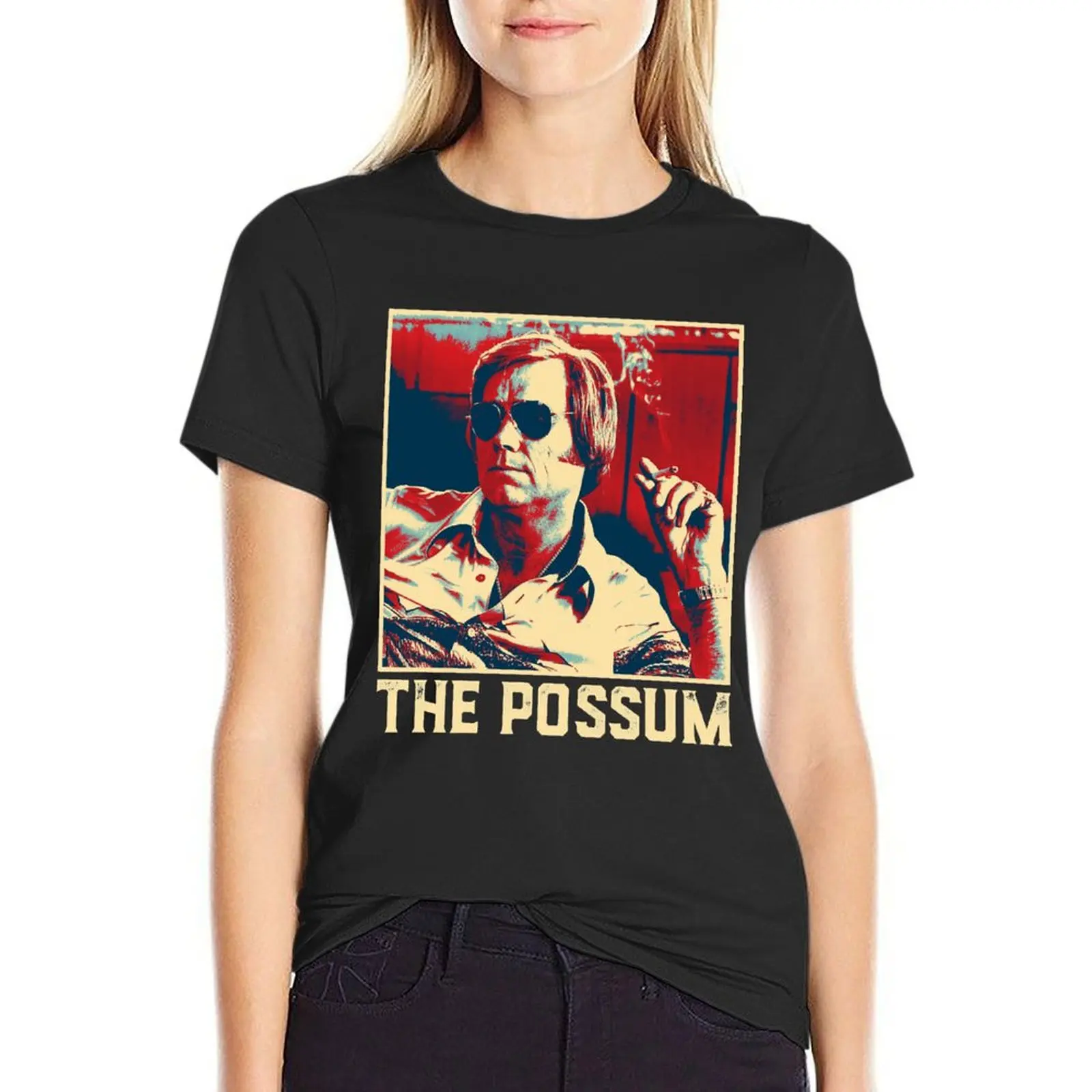 

Possum Jones T-Shirt oversized hippie clothes t-shirt dress for Women sexy