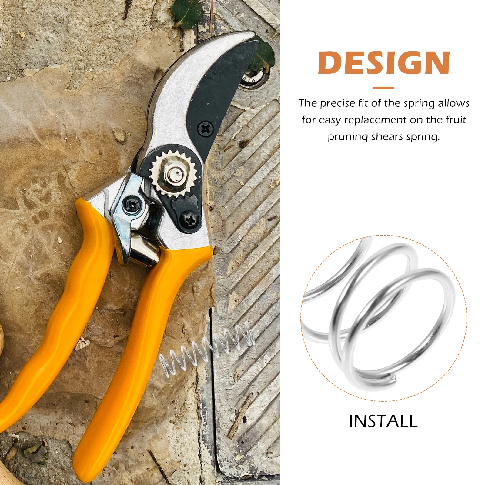 

20Pcs Fruit Pruner Springs Compression Design Easy Fit Enhanced Stability Garden Tools Accessories Small Springs