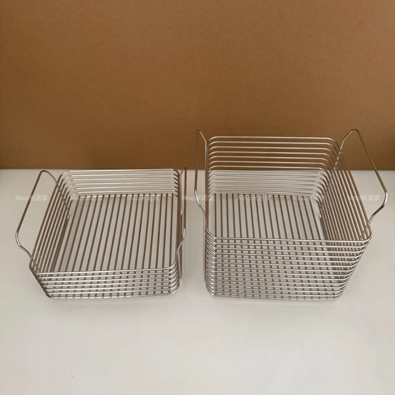 

LTT stainless steel storage basket can be stacked with kitchen vegetable and fruit seasoning storage basket