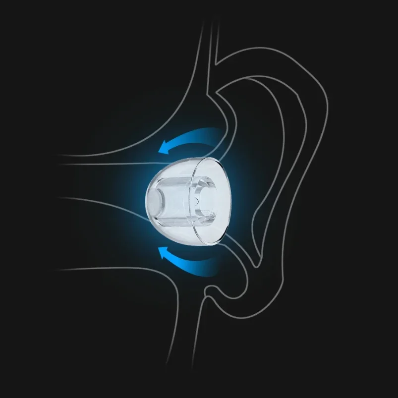 TRN Sea Snail High-Transparency Liquid Silicone Eartips Noise Cancelling Earphone Covers For TANGZU WANER SG KZ TRN SHELL