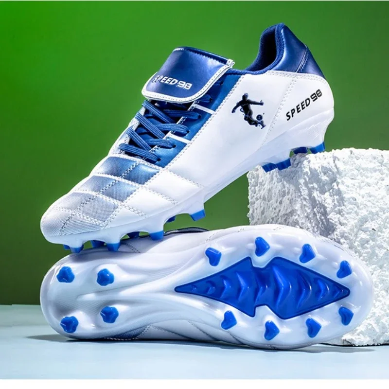 

New Men Football Field Boots Studded Society Indoor Cleats Soccer Shoes TF/FG Comfortable Unisex Outdoor Match Training Sneaker