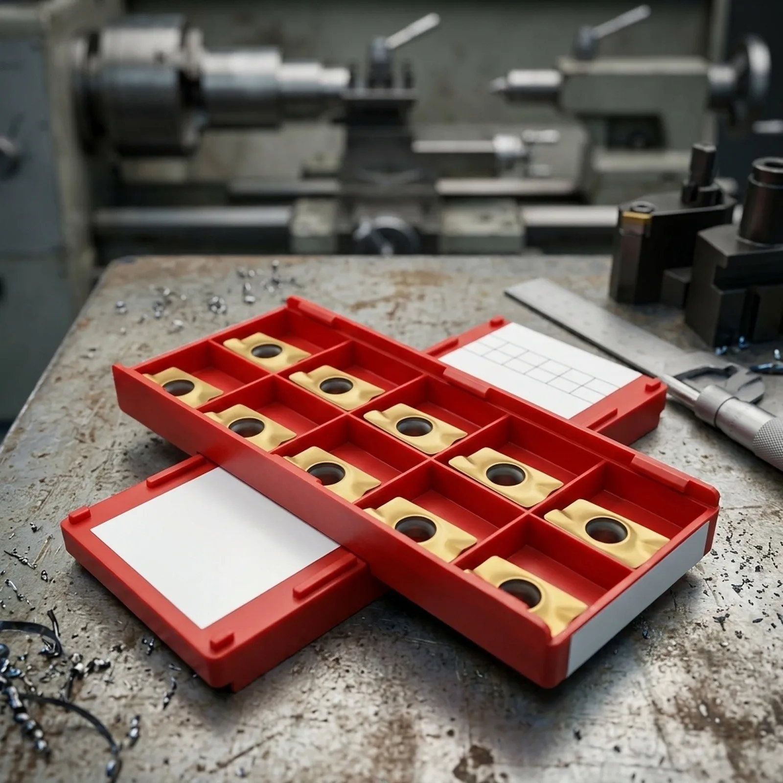 Enhance Your Steel Processing with 10pcs APMT1604PDER DP5320 Carbide Inserts for Milling Cutter, and Excellent Bonding