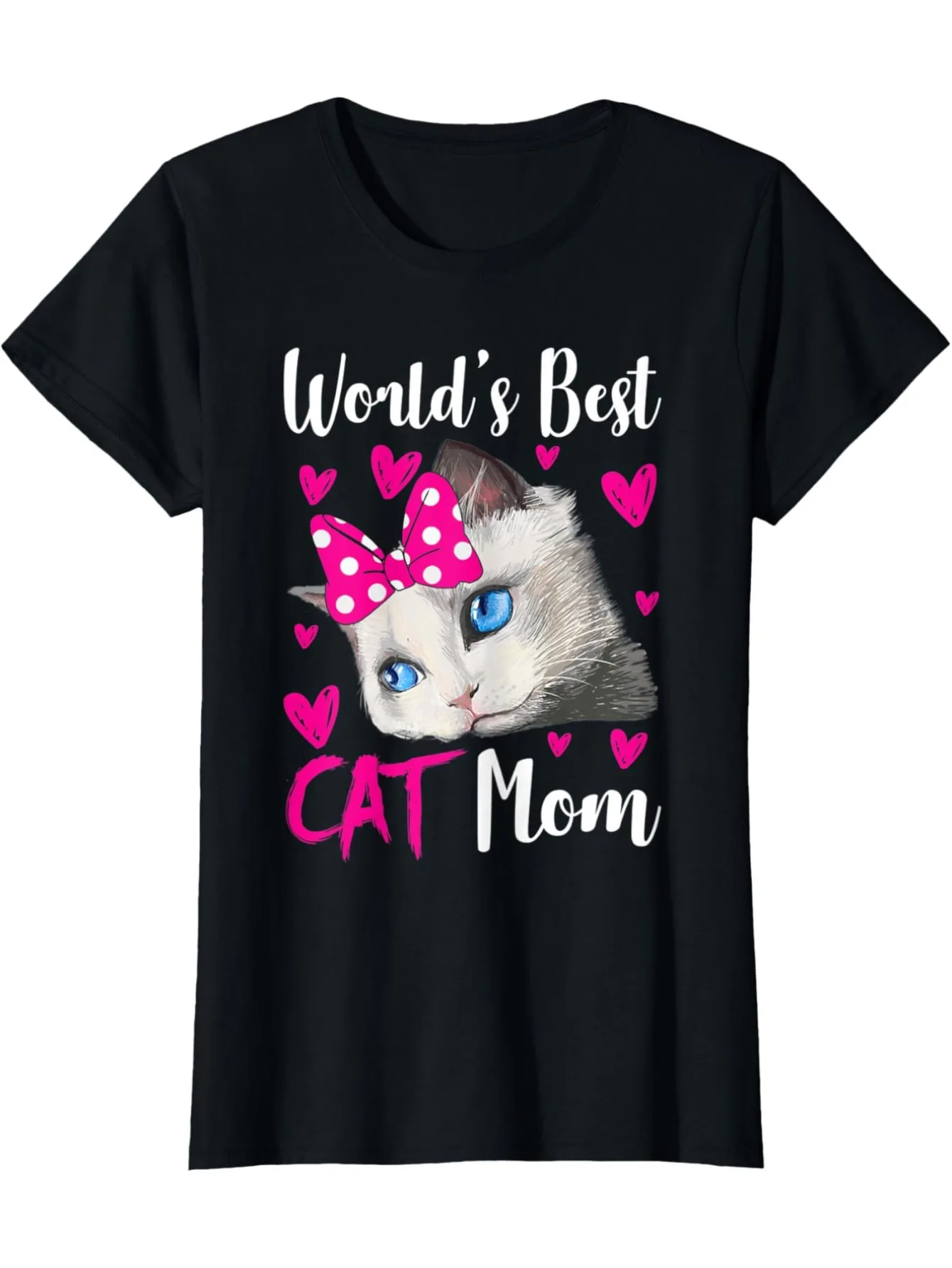 Womens funny animal cat lovers holders apparel T-Shirt