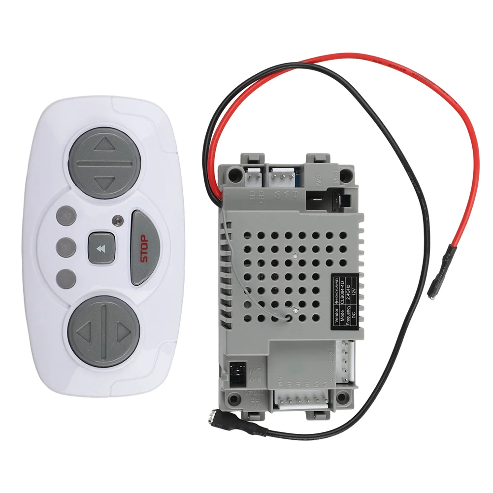 CLB084-4D Remote Control Receiver- Controller 12V 2.4G Controller For Childrens Electric Car Ride On Toys Vehicles Replacement