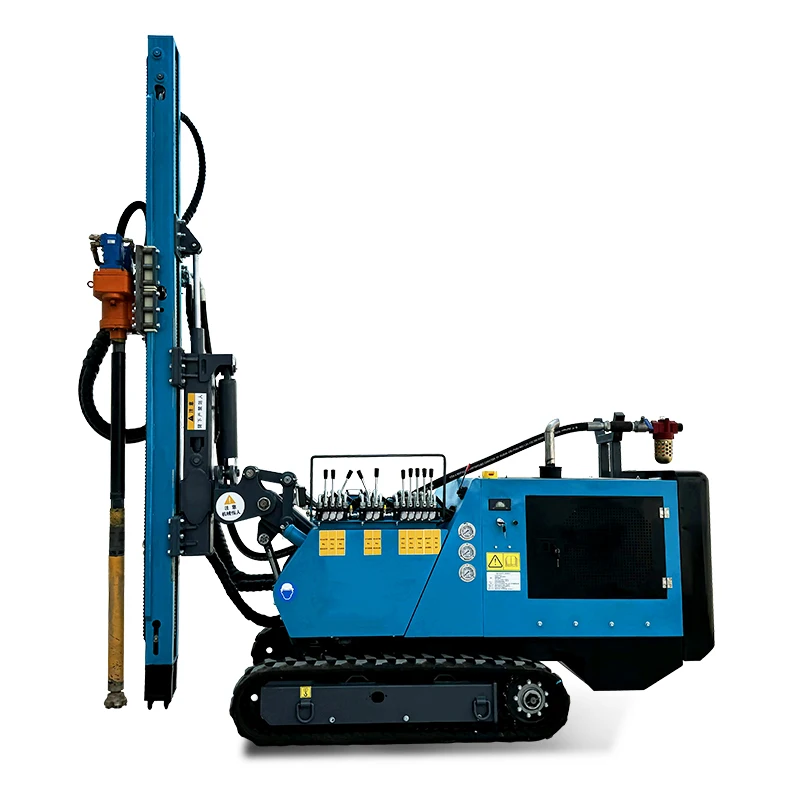 Индивидуальные гидравлические буровые установки для горнодобывающей обработки, дизельные буровые установки DTH с открытым ядом