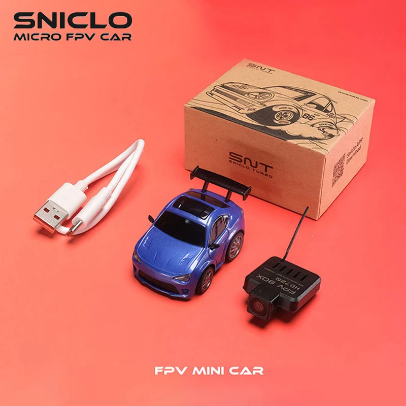 SNICLO 1/100 FPV Immersive Wireless RC Mini Desktop Racing Model Sisilok WiFi First Visual Remote Control Car Children's Boy Toy