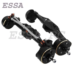 1/10 RC Crawler Brass Front and Rear Portal Axle for Axial Capra 1.9 UTB AXI03004 AXI03000T1 T2 Buggy F9 Upgrade Parts