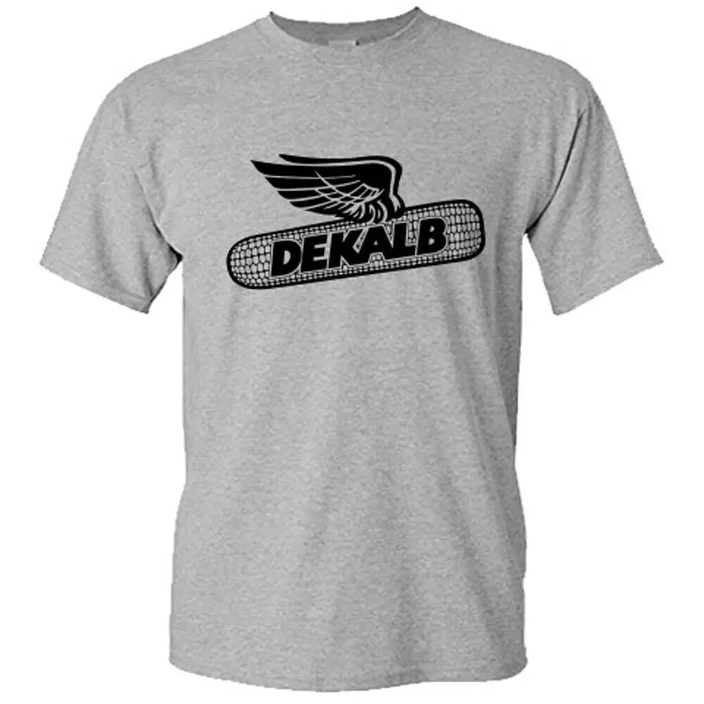 Dekalb Men's Grey T-shirt Size S to 5XL