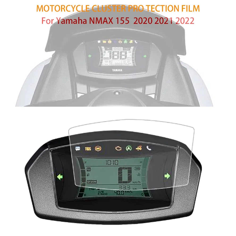 For Yamaha N-MAX NMAX 125 155 160 NMAX155 NMAX125 2020 - 2023 Instrument Dashboard Scratch Protection Film Screen Protector