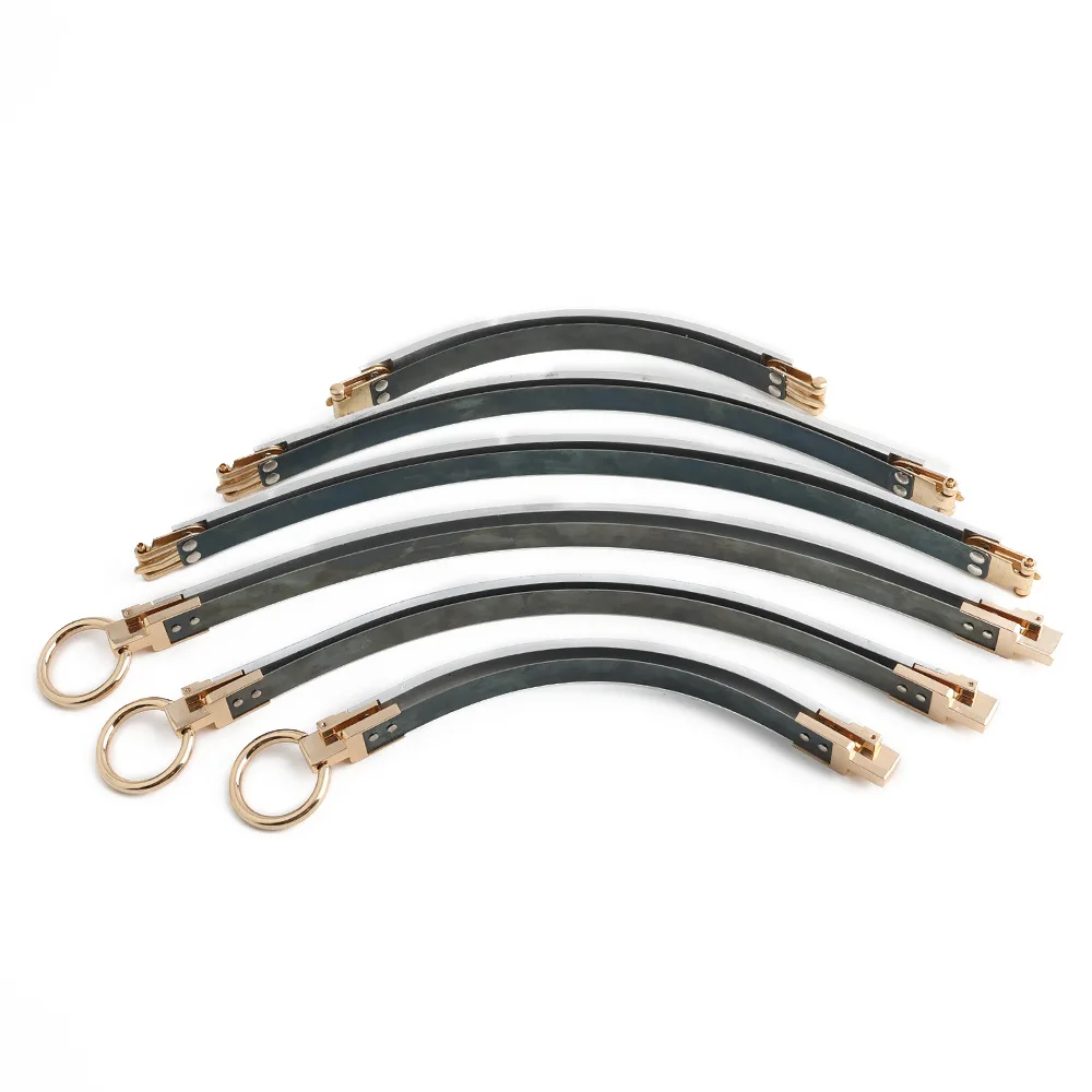 20cm 28cm 33cm Metal Internal Flex Frame Kiss Clasp Locks For DIY Purse Handbag Handles Bag Replace Sewing Accessories