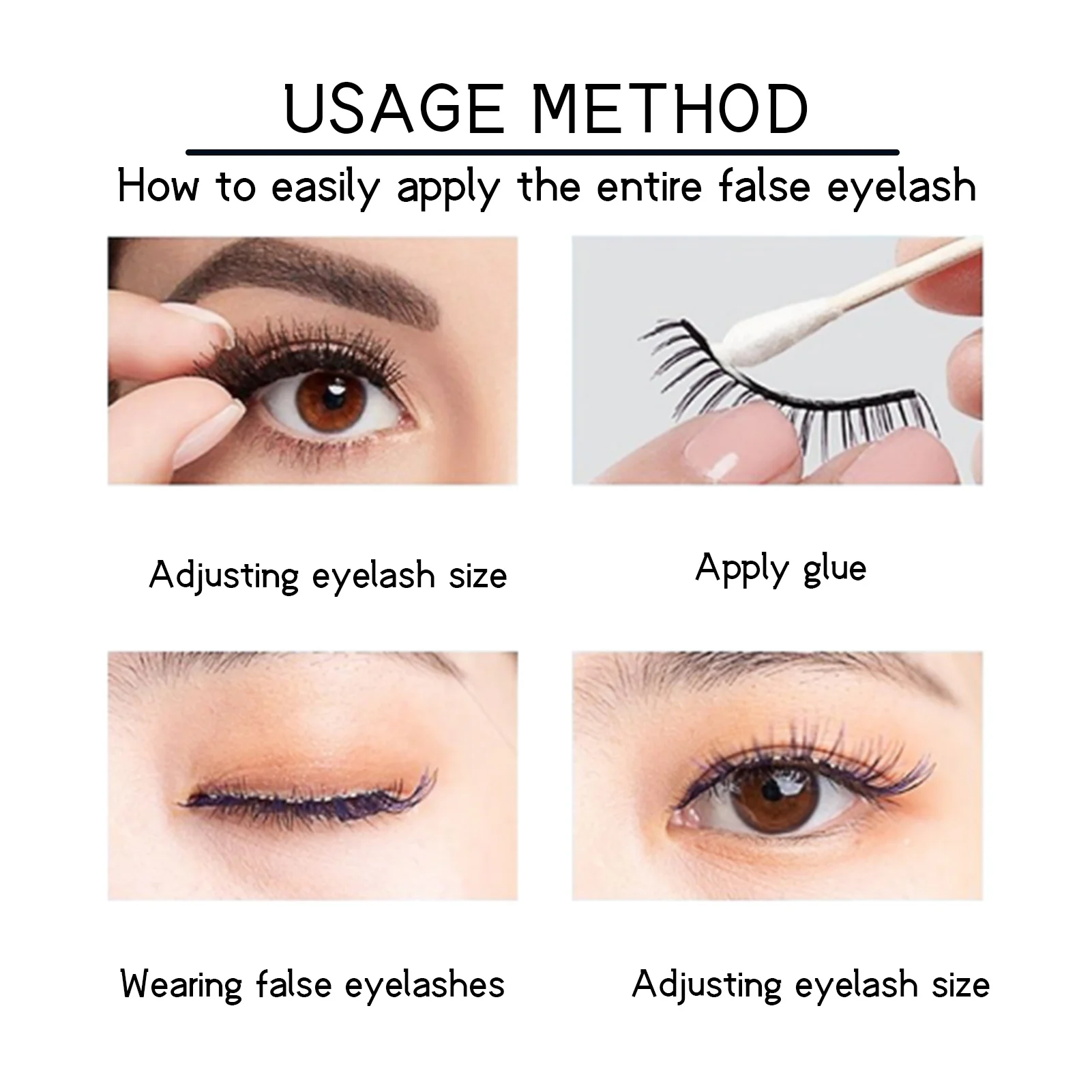 New Strong False Eyelash Lash Glue Adhesive 7g Waterproof Tool Makeup Tools Accessories Eyelash Glue Dark Or Clear Maquillaje