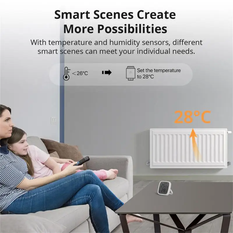 SONOFF TRVZB Zigbee Thermostatic Radiator Valve Smart Scene Radiator Control Via Voice EWeLink App Works With Alexa Google Home