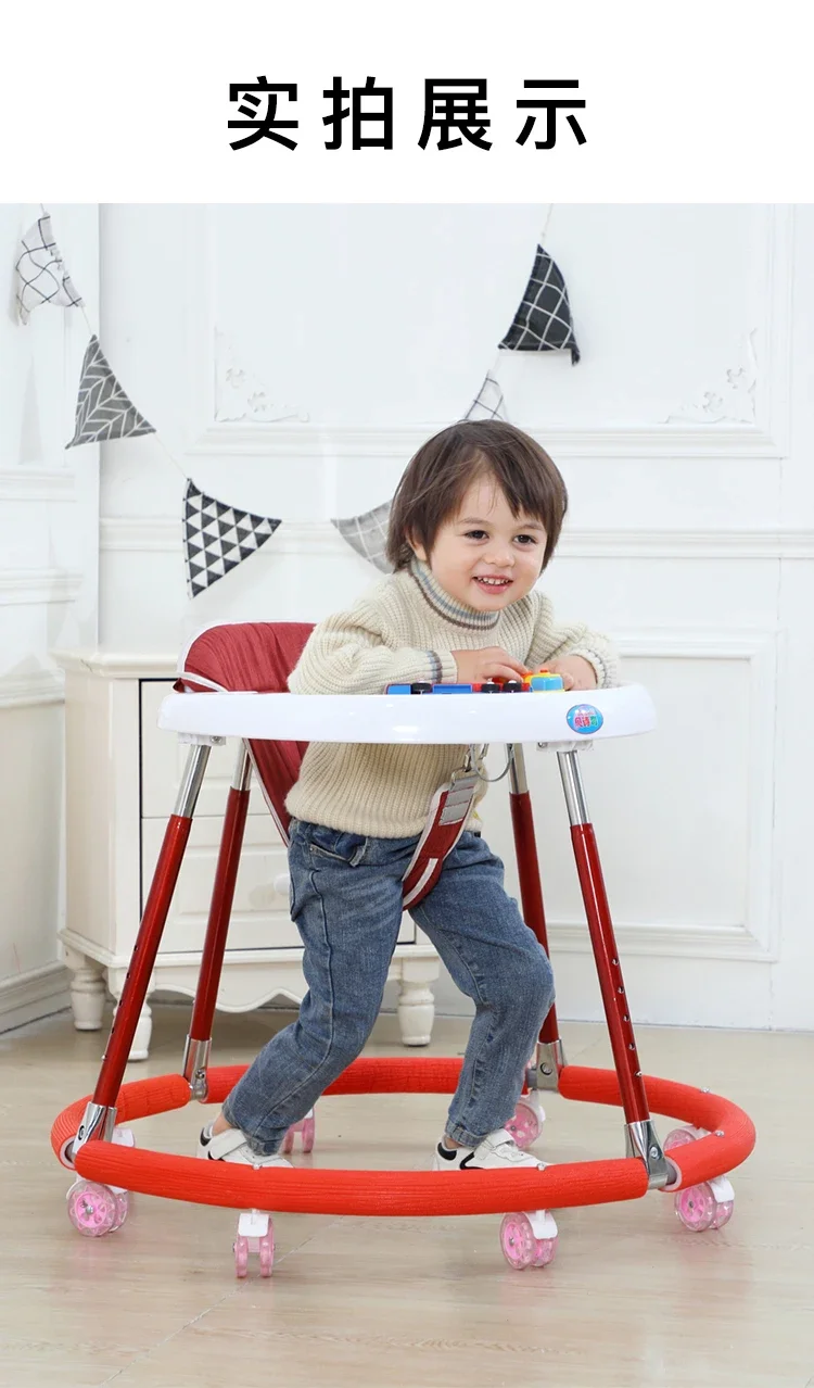 Height walker Large walker Children's big man Learning to walk Rehabilitation training car