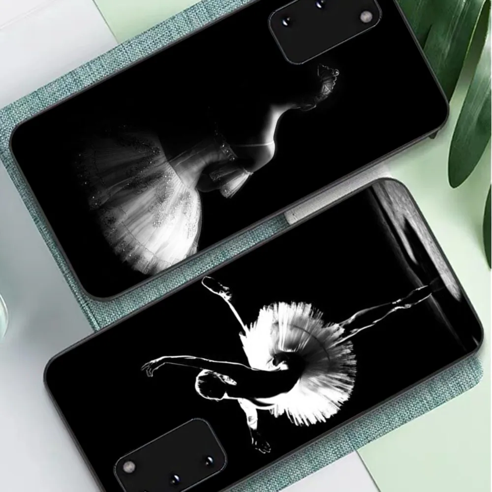 

Ballerina Ballet Dancing Phone Case For Samsung S 9 10 20 21 22 23 30 23plus lite Ultra FE S10lite Fundas